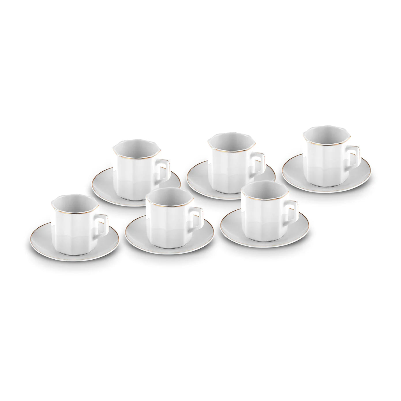 Karaca Vezir 6 Personen Mokkatassen-Set 80 ml