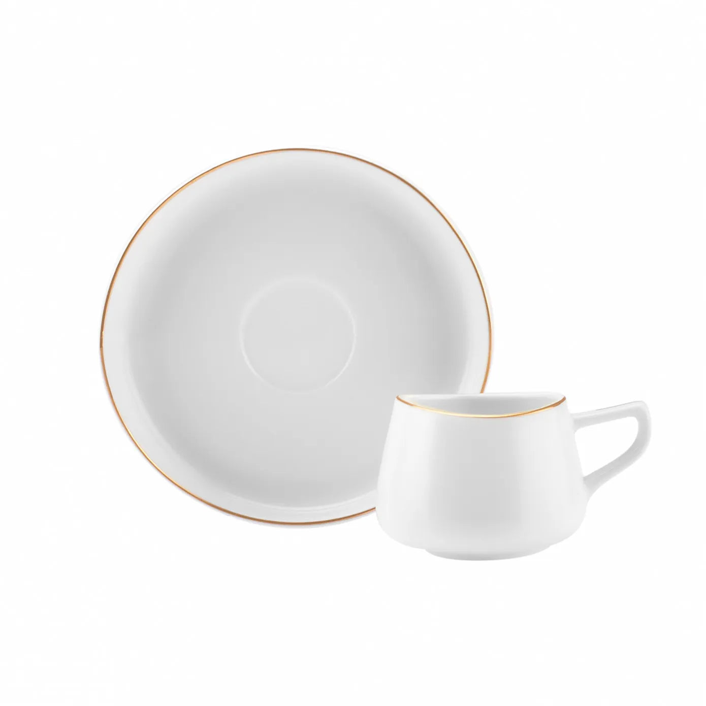 Karaca Hole Porzellan Mokkatassen Set für 6 Personen 90ml