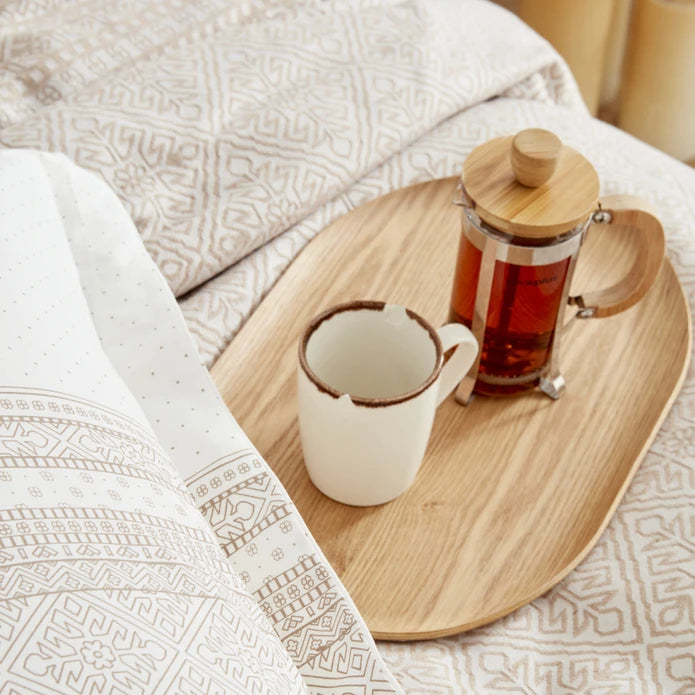 Karaca Home Tila Tagesdecken-Set, Beige