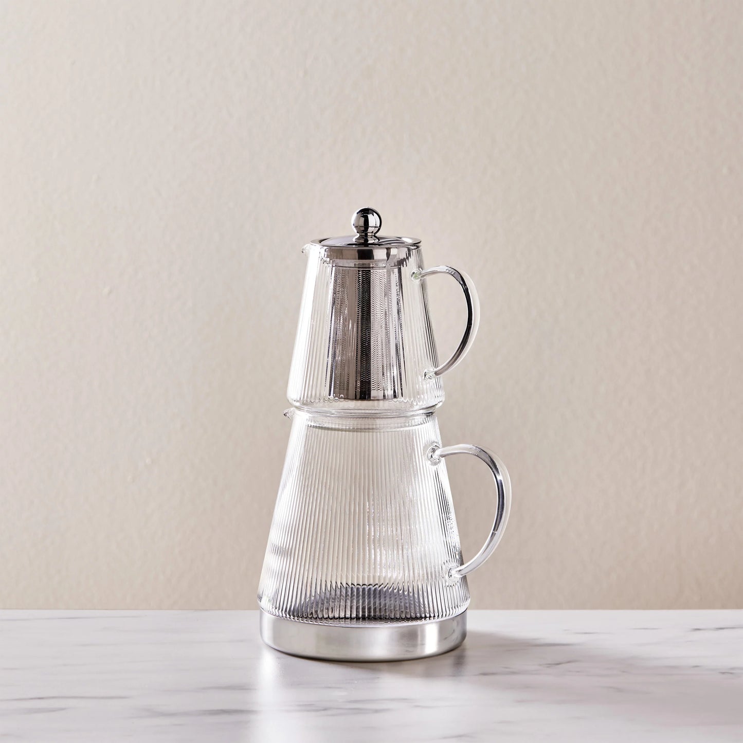 Karaca Keops XL Glas-Teekanne