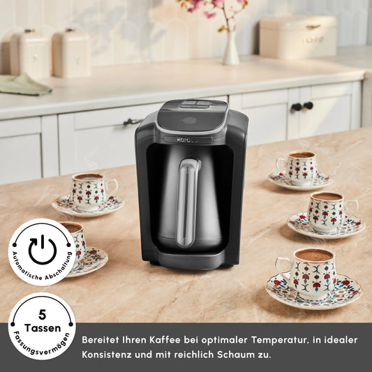 Karaca Hatır Neo Türkische Kaffeemaschine – Silber