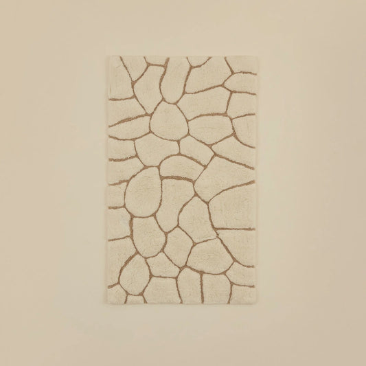 Karaca Stone Badematte, 60x100cm, Offwhite