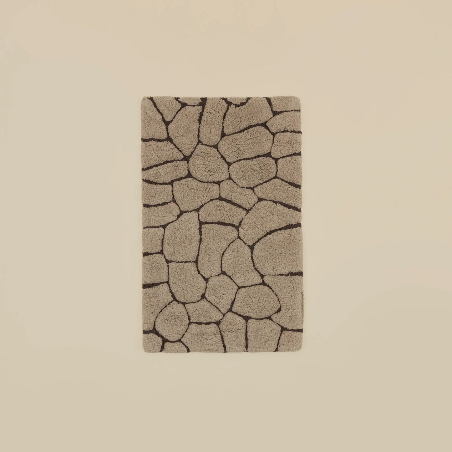 Karaca Stone Badematte, 50x80cm, Grey