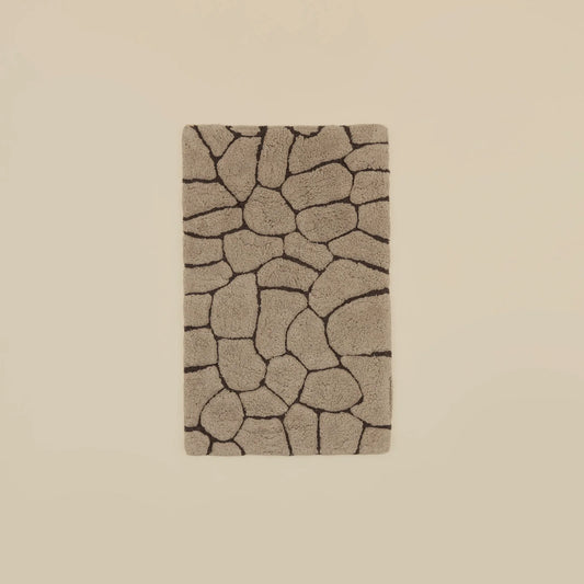 Karaca Stone Badematte, 50x80cm, Grey