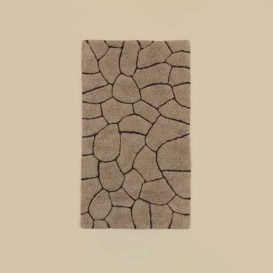 Karaca Stone Badematte, 60x100cm, Grey