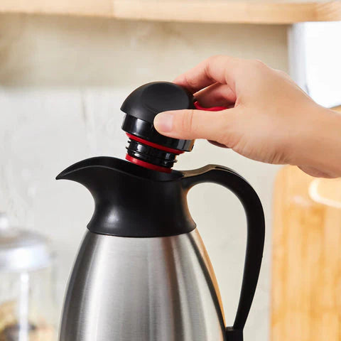 Karaca Clark Teekanne-Thermoskanne, 2,5 L, Inox