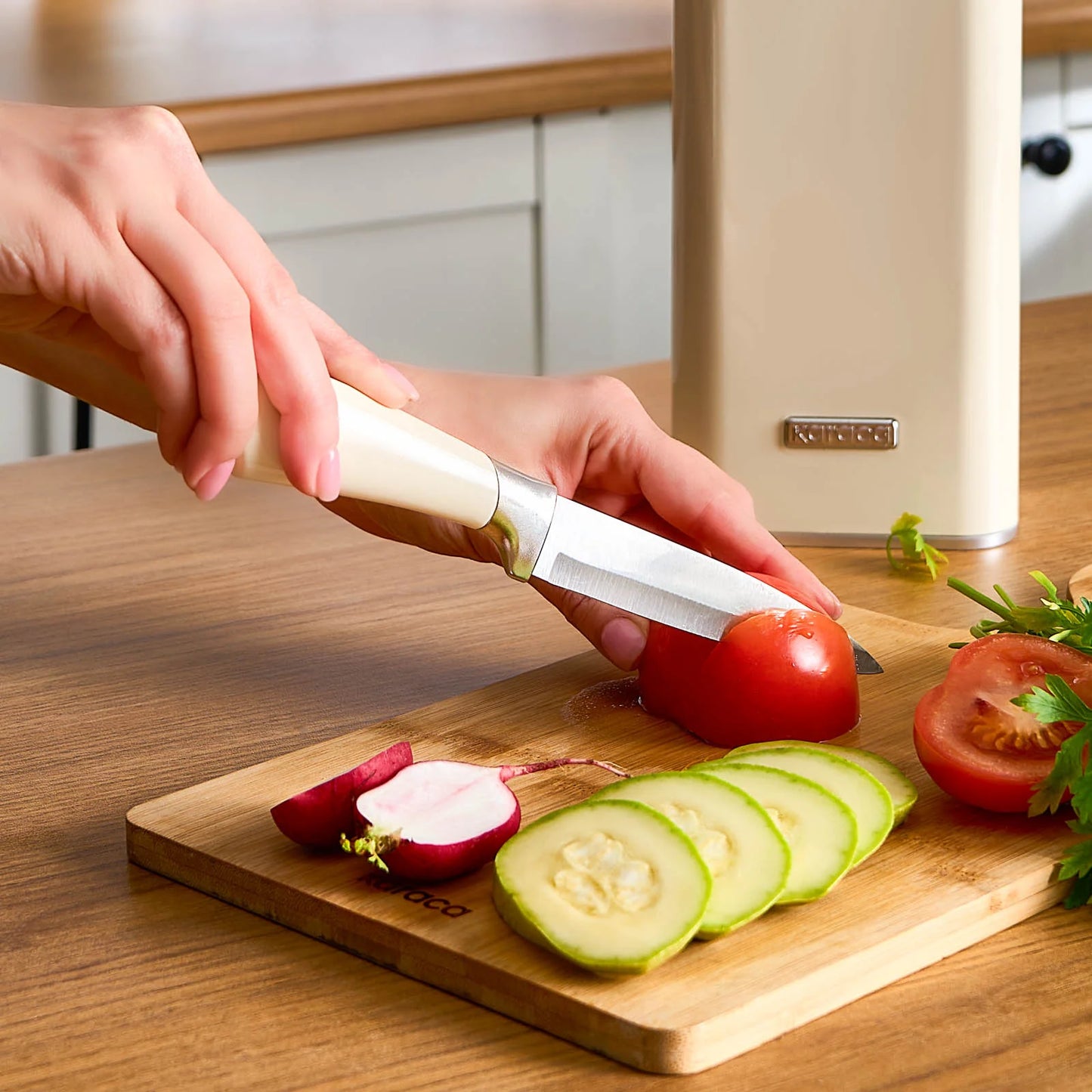 Karaca Mastersharp Messerset, Creme