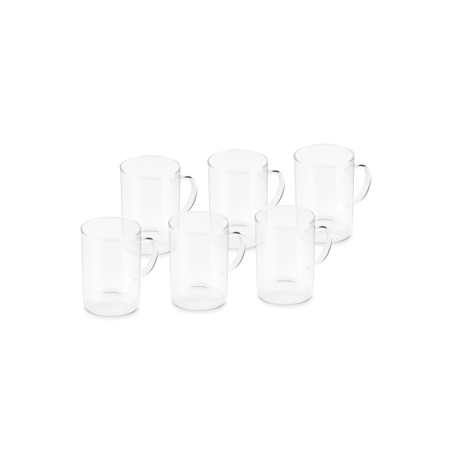 Karaca Guido 6-teiliges Set Glasteetassen, 200 ml