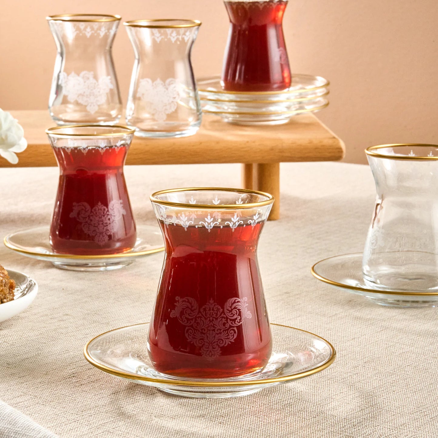 Karaca Gent 12-teiliges Teeservice für 6 Personen