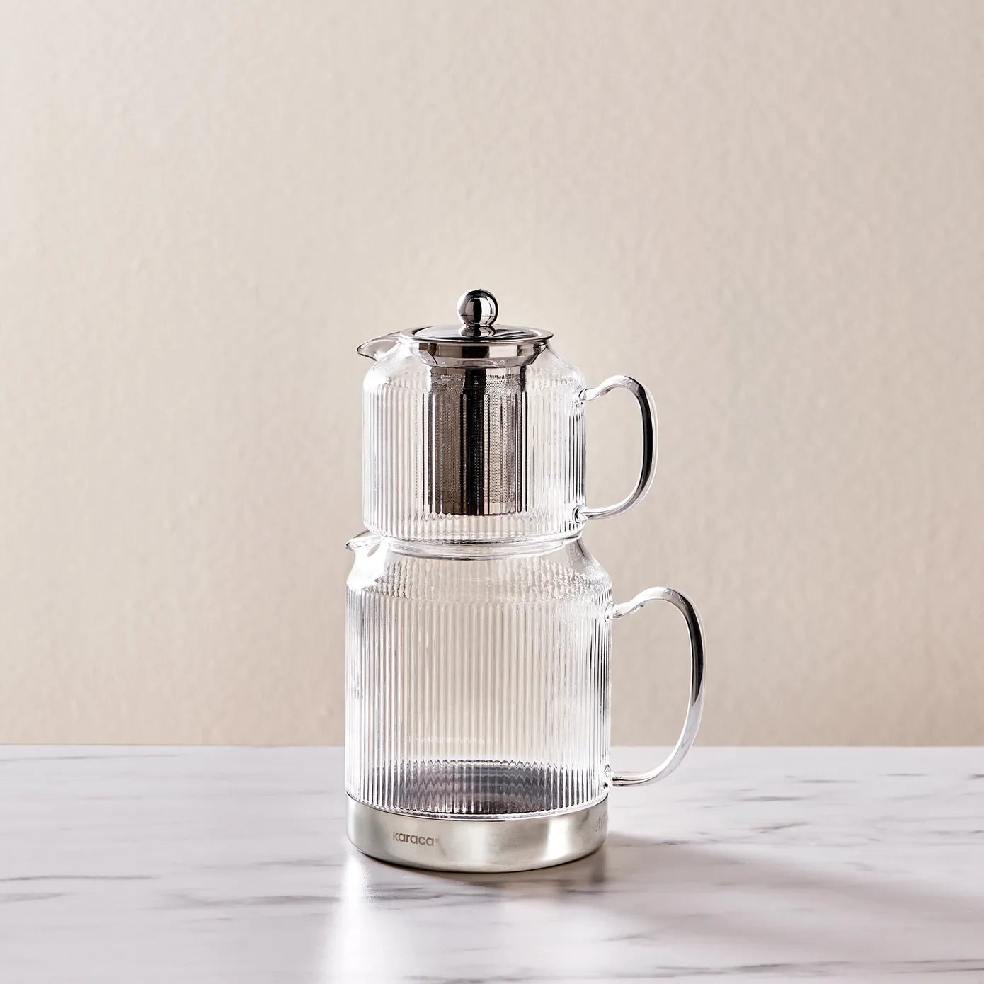 Karaca Kelly Glas Teekanne