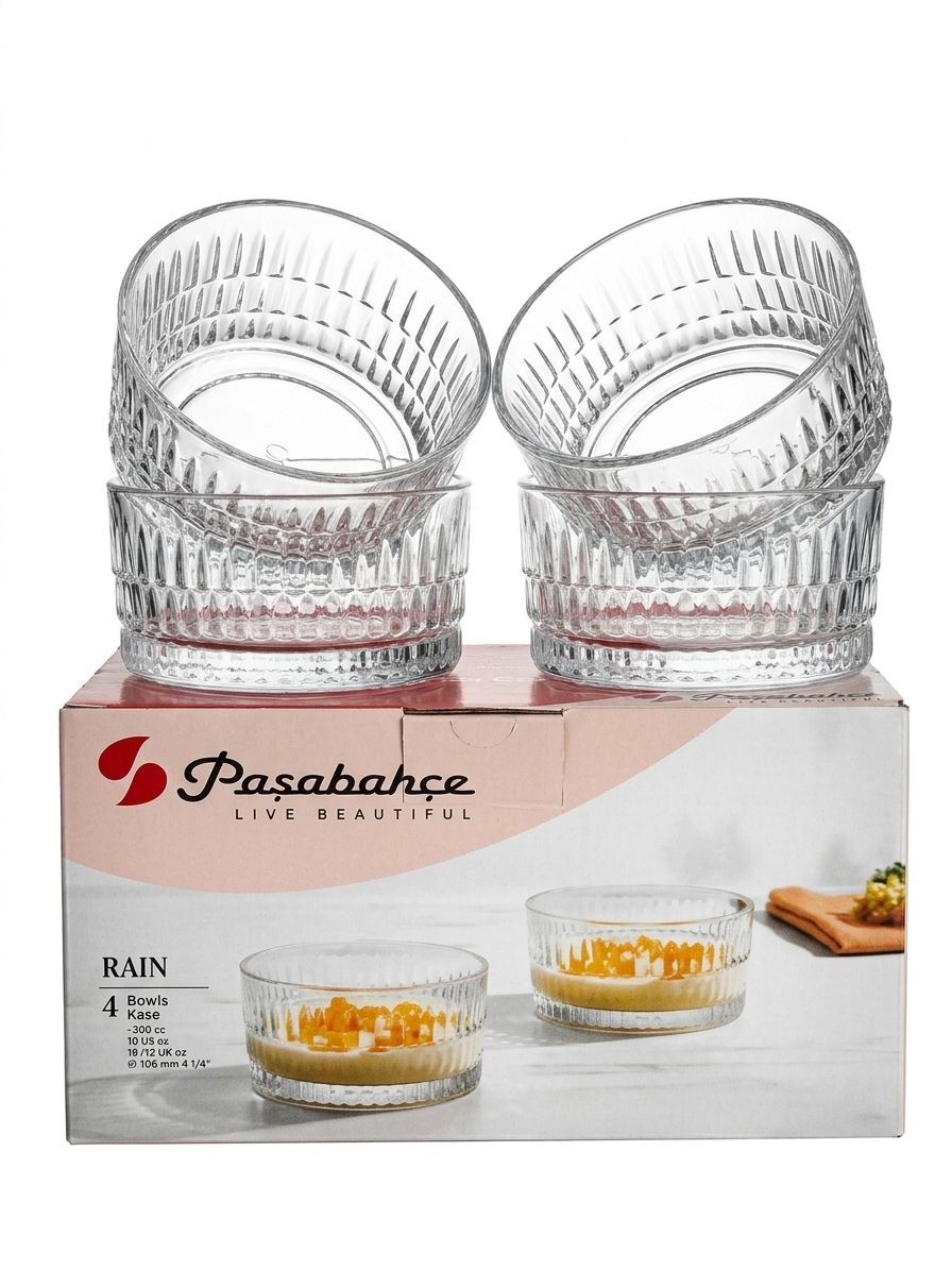 Pasabahce  Rain 4er Glasschale 300cc