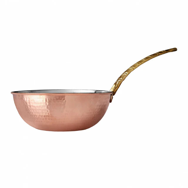 Karaca Alacahöyük Kupfer Wok Pfanne 24 cm