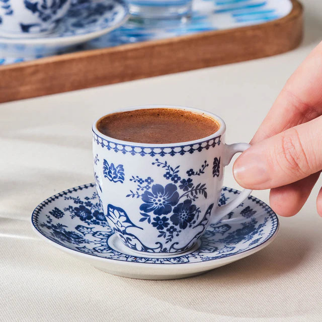 Karaca Aster Kaffeetasse für 2 Personen