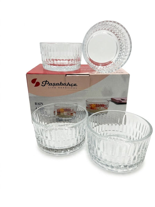 Pasabahce Rain 4er Glasschale 185cc