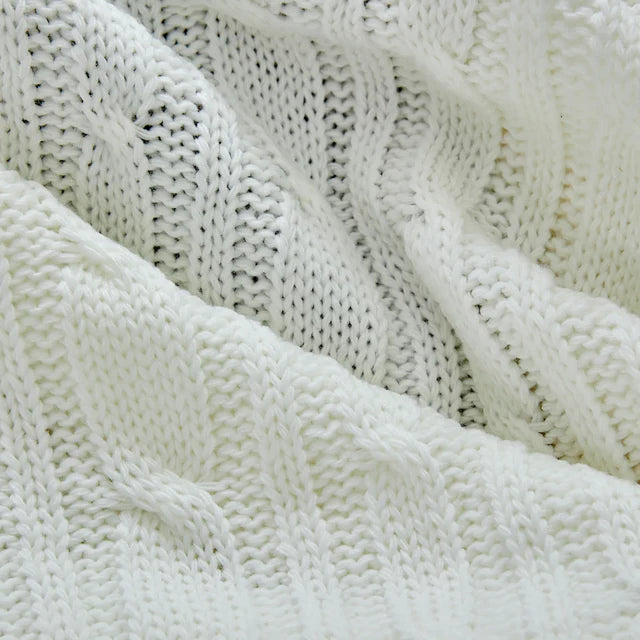 Karaca Home Strickdecke 130x170 cm, Bone