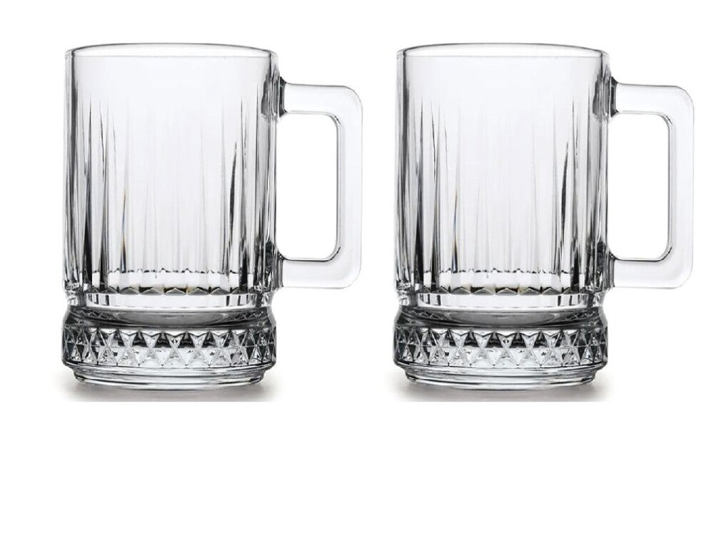 Pasabahce Elysia 2er Glastasse mit Henkel, 250cc