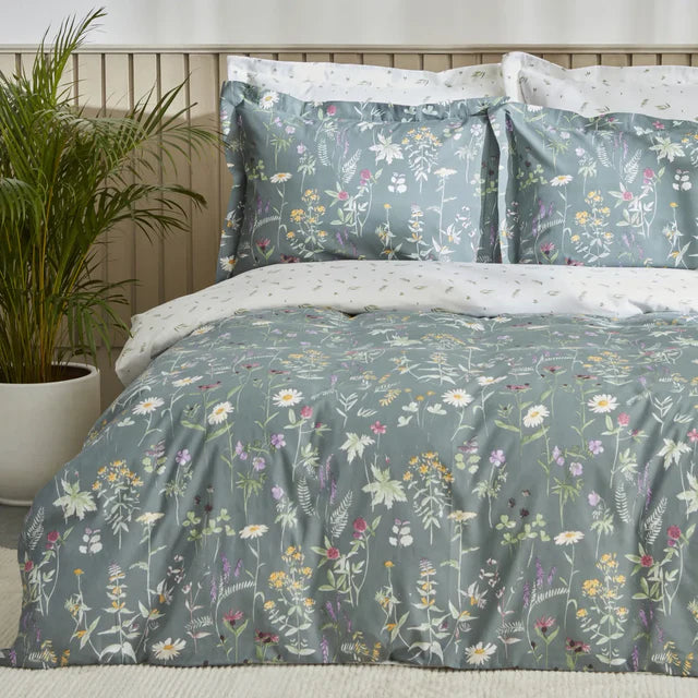 Karaca Home Evergreen Bettwäsche Doppelbezug, Grün