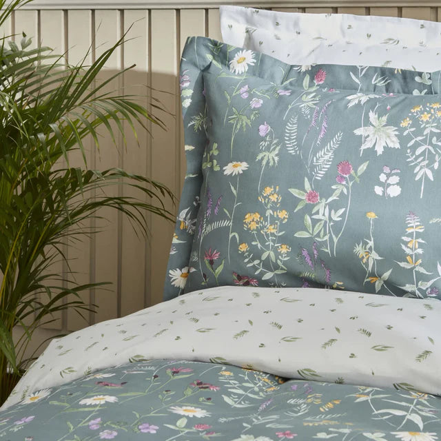 Karaca Home Evergreen Bettwäsche Doppelbezug, Grün