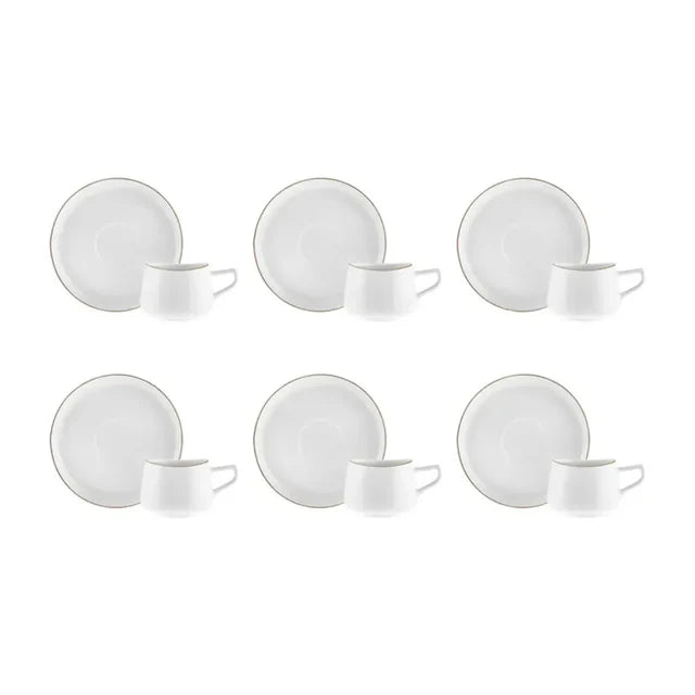 Karaca Streamline Hole Teetassen Set für 6 Personen 200ml