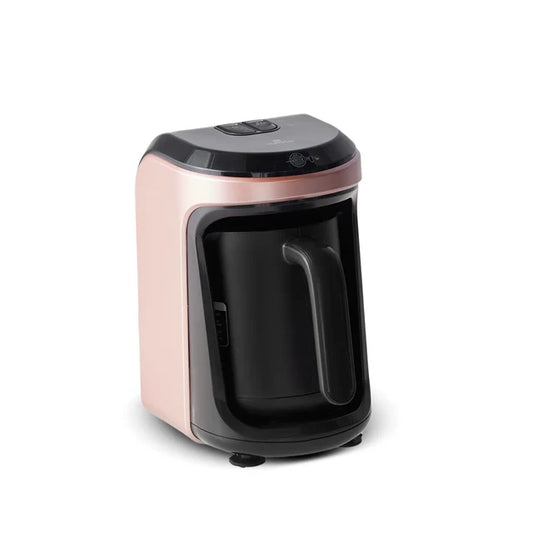 Karaca Hatır Hüps Mokkamaschine mit Milchfunktion Roségold, 535W