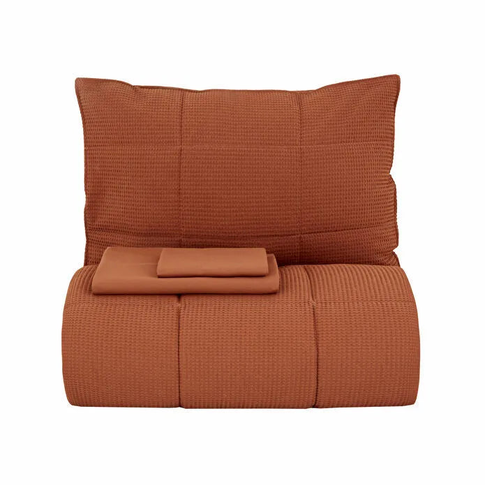 Karaca Home Muse Terracotta Doppelbettdecke Spring Comfort