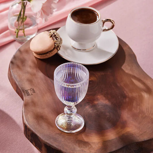 Karaca Rocco 6-teiliges Kaffeebeilagengläser, buntglas