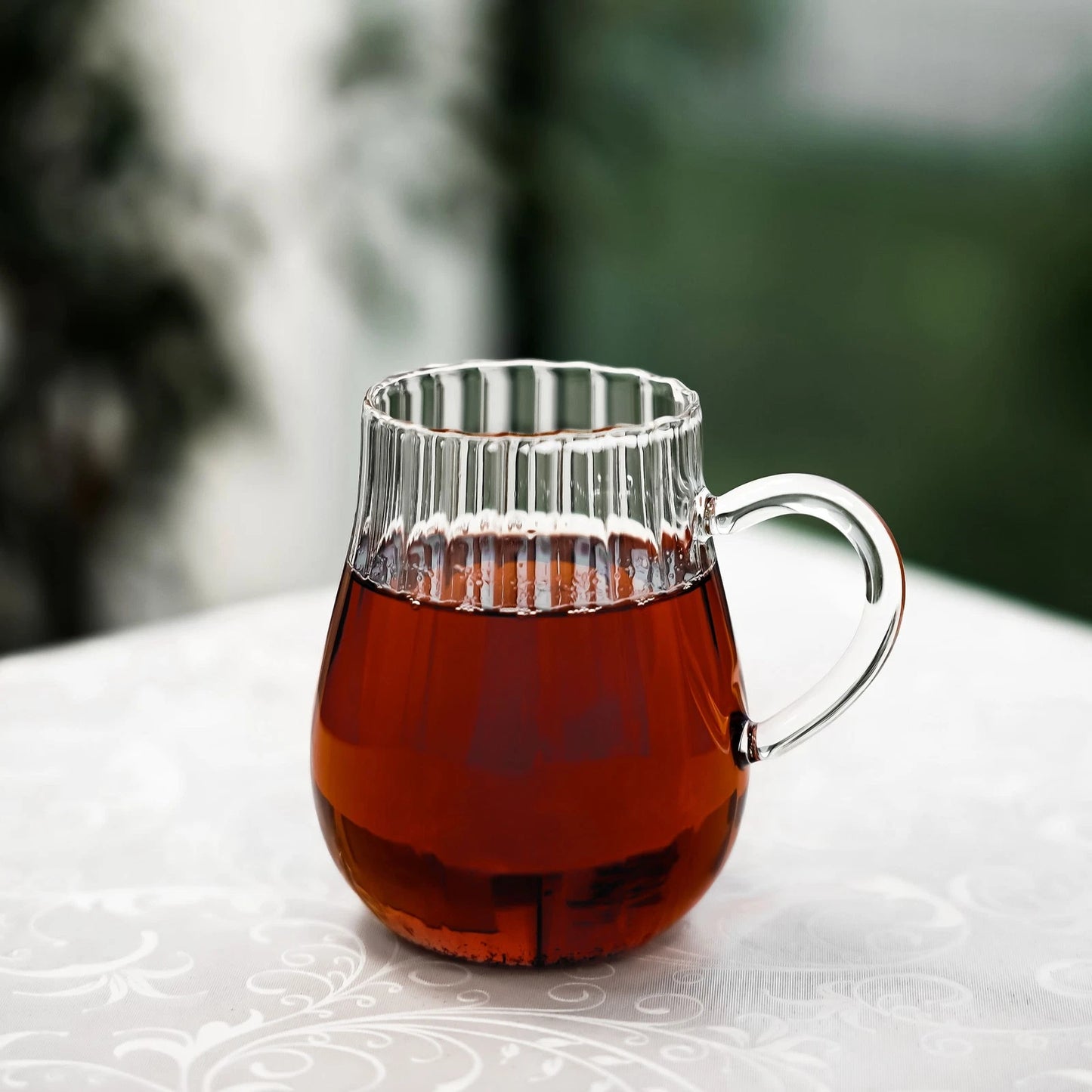 Mulex 2er Teegläser mit Henkel, 300ml