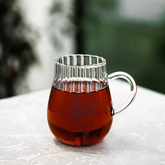 Mulex 2er Teegläser mit Henkel, 300ml