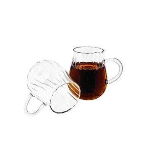 Mulex 2er Teegläser mit Henkel, 300ml