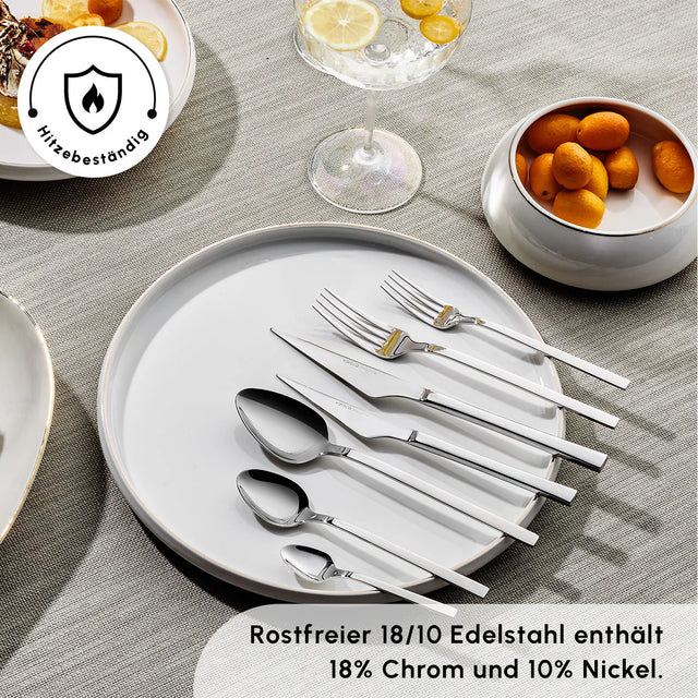 Karaca Sedir Elegance Besteckset für 12 Personen, 84-tlg