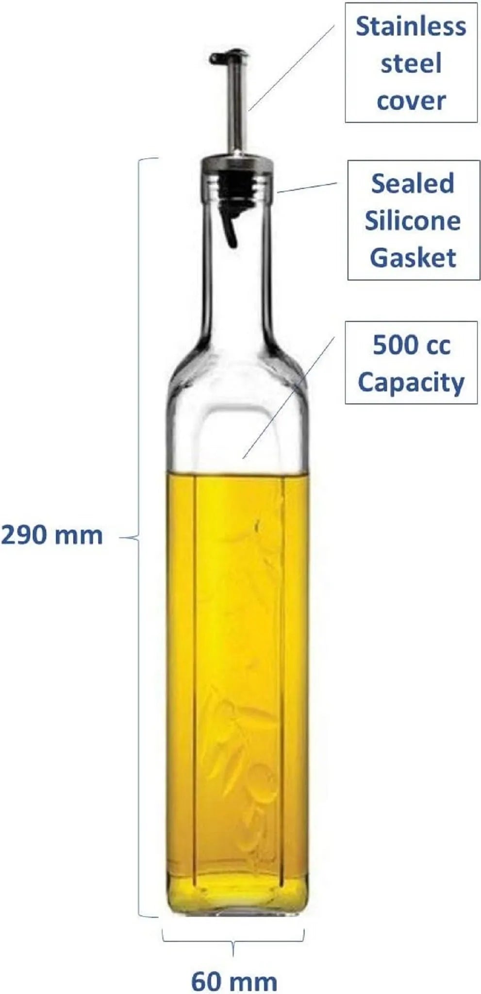 Pasabahce Essig- und Oil-Flasche 2er Set