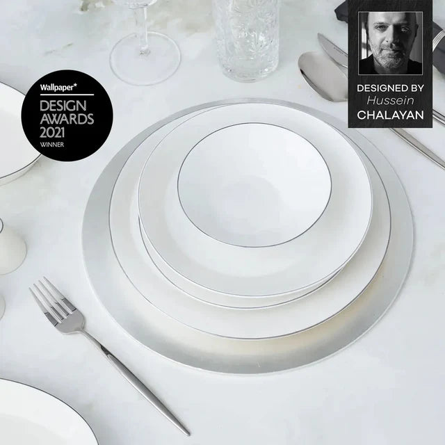 Karaca x Hussein Chalayan Streamline Sun Path Geschirrset für 12 Personen, 59-tlg