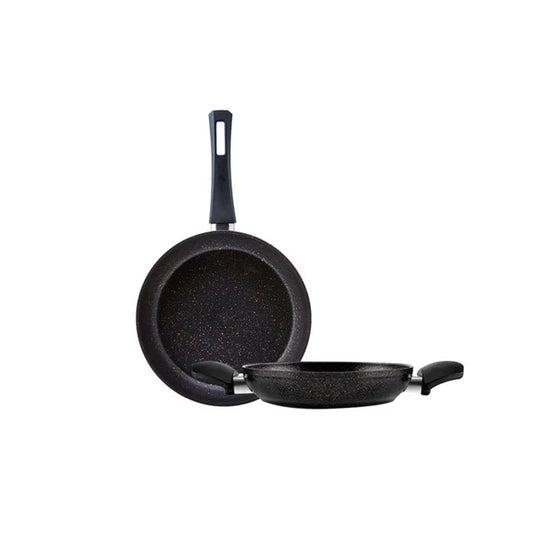 Karaca Biogranit Pfannen-Set, Schwarz/Gold, 2tlg