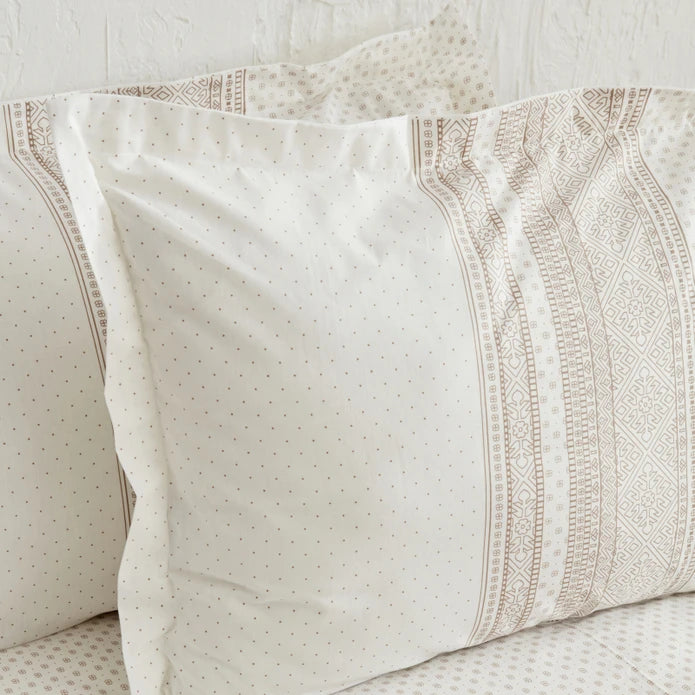 Karaca Home Tila Tagesdecken-Set, Beige